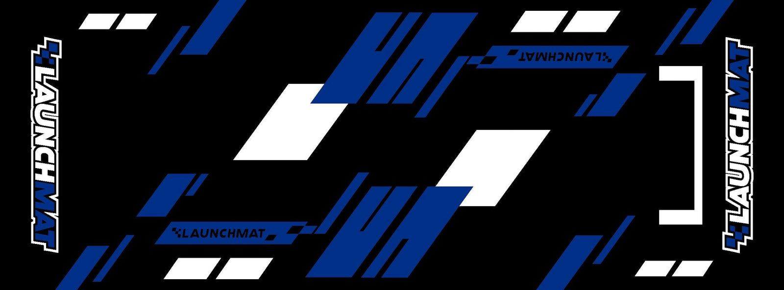 Carpeted Motorcycle Mats (Block Design)