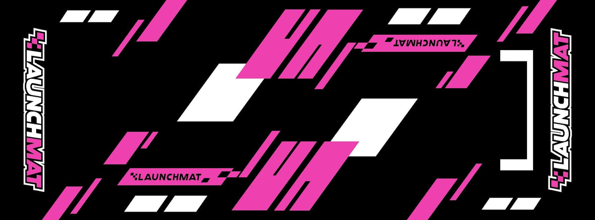 Carpeted Motorcycle Mats (Block Design)